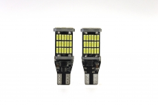 T15-45-02B 12V Лампа светодиодная (W16W;W5W) w2.1x9.5d белая CANBUS TDR
