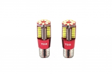 T10-57CAN-02B 12V Лампа светодиодная (W5W) W2.1x9.5d белая CANBUS TDR