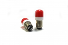 1157-Red-FL-02B 12-24V Лампа светодиодная (P21/5W) BAY15d красная TDR