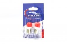 1156-Red-FL-02B 12-24V Лампа светодиодная (P21W) BA15s красная TDR