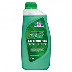 048 Антифриз, готовый к применению, зеленый, -42С 946 мл ANTIFREEZE AGA-Z42, PREMIX