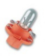 2473MFX6 Автолампа 12V 1,2W BX8.4d оранжевый патрон OSRAM