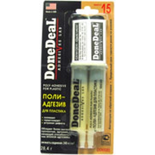 6580 DD 15-минутный полиадгезив для пластика (цвет: бежевый) POLYADHESIVE FOR PLASTIC
