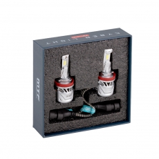 Светодиодные лампы MTF Light серия CYBER LIGHT MINI H11/8/9/16, 12V, 45W, 3750LM, 6000K, кулер, к-т.