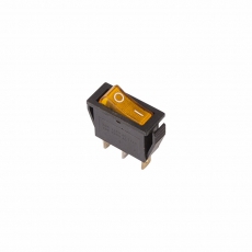 36-2170 Выключатель клавишный 12V 15A (3с) ON-OFF красный с подсв. Mini (RWB-206-1.SC-768) REXANT