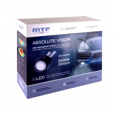 FL44K55F Светодиодные ПТФ линзы MTF серия Absolute Vision,12B,дальний 33/44Вт,5500К (2 шт.)