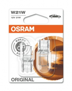 7505-02В Автолампа 12V W21W W3X16D OSRAM
