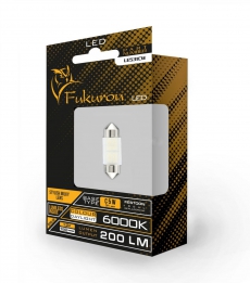 LE531CW FUKUROU LED C5W 31MM (Festoon) 12V 6000K 1шт