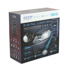 Светодиодные модули ближ./дальн. света MTF Light серия DIGITAL LIGHT, 12В, 5865Вт, 3000-7000К, управление смартфоном, пульт ДУ, 3, к-кт.