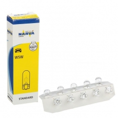 Автолампа 24V W5W W2,1x9,5d NARVA 17197 