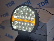 Starled 16648PL Фара светодиодная дальнего света 90W 12-24 с габаритом бел/оранж