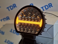 Starled 16648PL Фара светодиодная дальнего света 90W 12-24 с габаритом бел/оранж