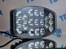 UZ-022 Фара дополнительная LED 12/24V 60W 10000LM 3000-6000K 106*92*70mm белый+желтый
